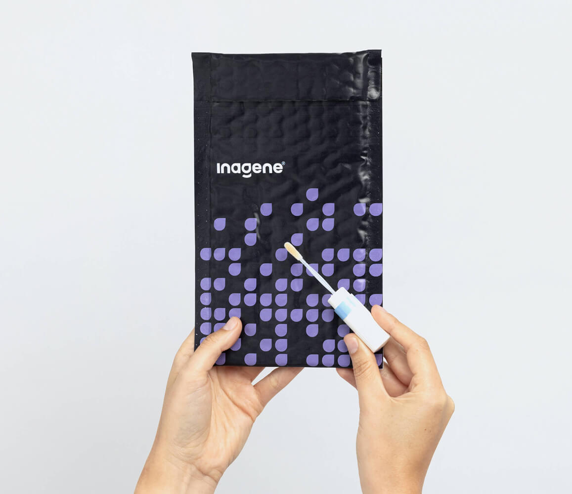 Inagene at-home pharmacogenetic test kit